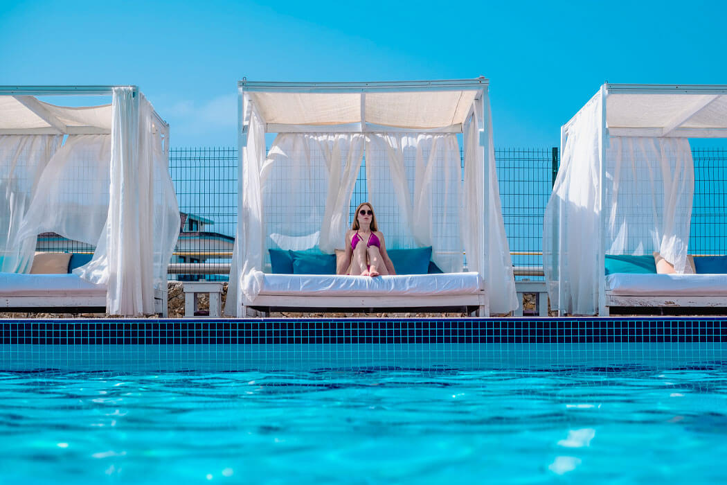 Michell Hotel Spa Beach Club Adult Only - relaks przy basenie
