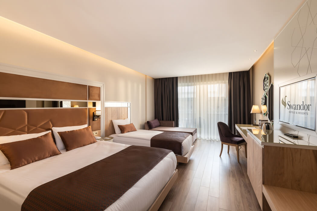 Swandor Hotels Resort Topkapi Palace - przykładowy pokój deluxe superior