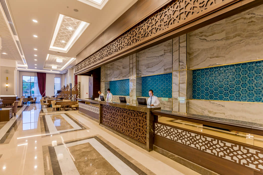 Swandor Hotels Resort Topkapi Palace - recepcja