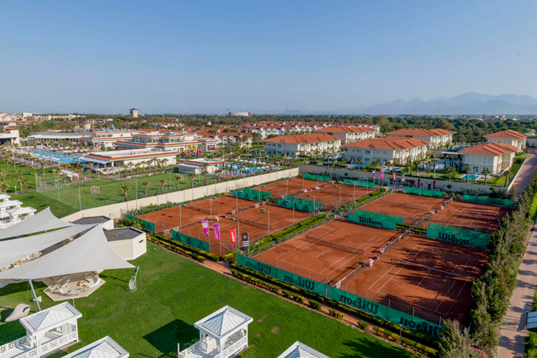 Hotel Gural Premier Belek - korty tenisowe