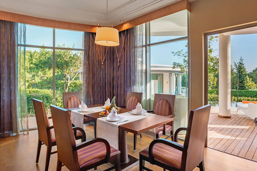 Hotel Calista Luxury Resort - willa twin - salon