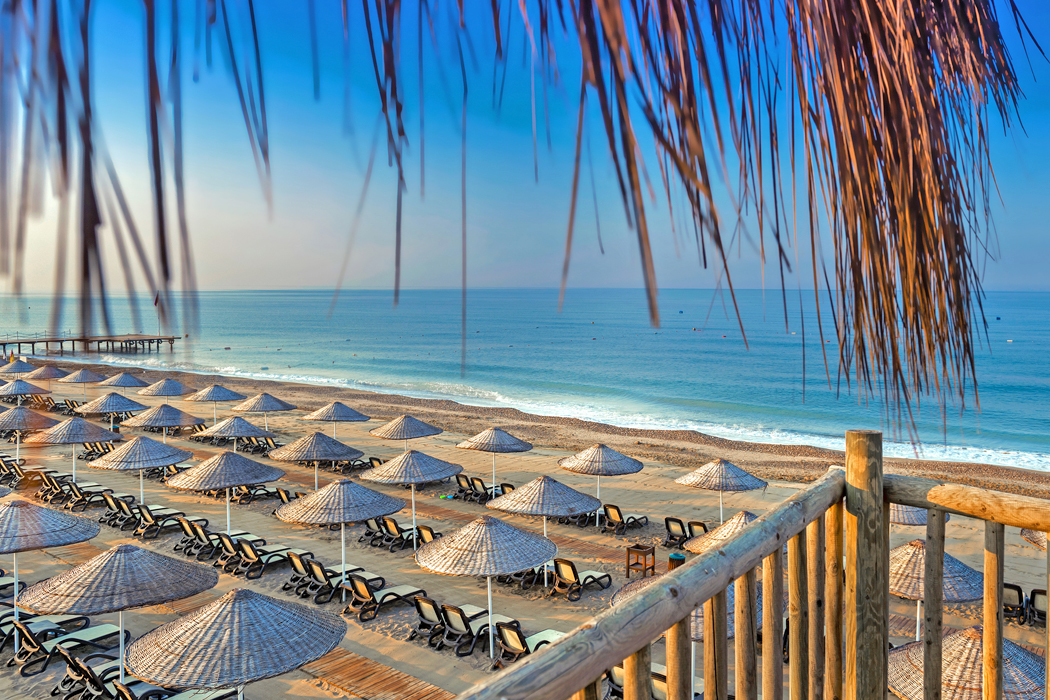 Hotel Ela Excellence Resort Belek - plaża 
