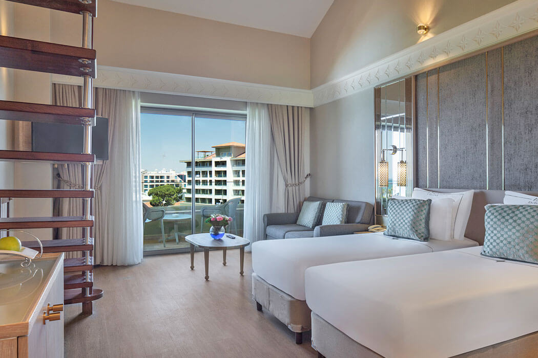 Hotel Ela Excellence Resort Belek - pokój Family Dublex Sea View