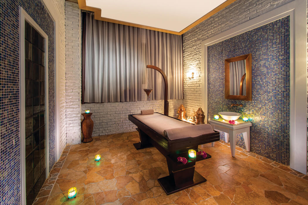 Hotel Rixos Premium Belek - łóżko w SPA
