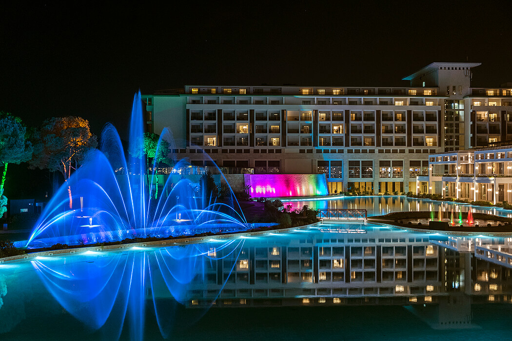 Hotel Rixos Premium Belek - widok w nocy