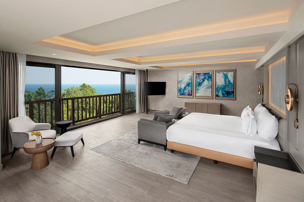 Hotel Ng Phaselis Bay - przykładowy grand suite unique sea view