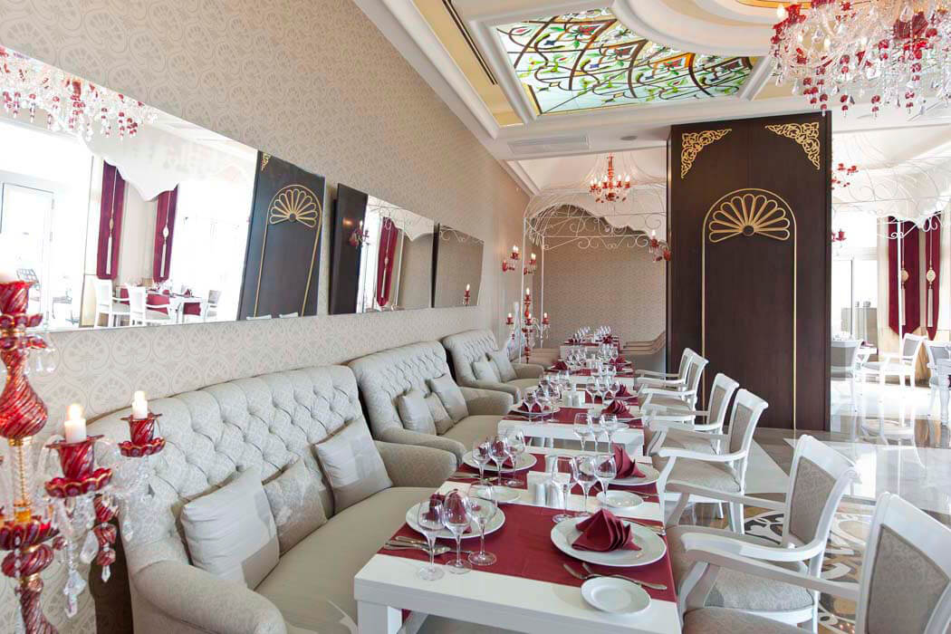 Hotel Gural Premier Tekirova - restauracja turecka