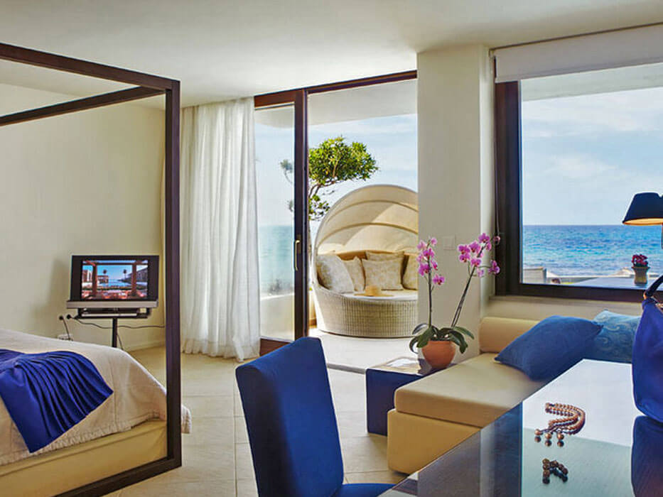 Amirandes Grecotel Boutique Resort - pokój z widokiem na morze